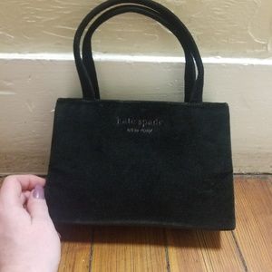 Black Velvet Kate Spade Purse